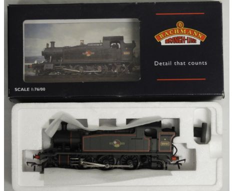 BACHMANN OO 32-135Z 4575 TANK LOCO 5553 BR LINED GREEN L/CREST 