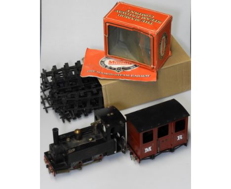 MAMOD MODEL RAILWAY ENGINE, CARRIAGE & TRACK 
