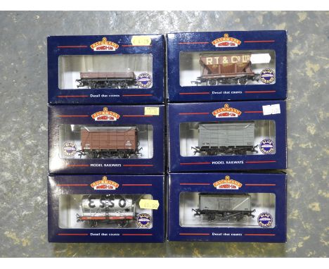 6 BACHMANN OO ROLLING STOCK WAGONS 
