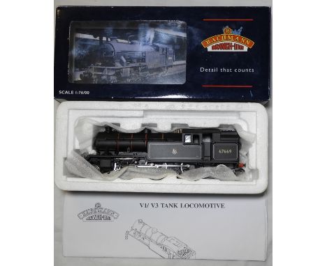 BACHMANN OO 31-611 V1 TANK LOCO 67635 BR LINED BLACK L/CREST