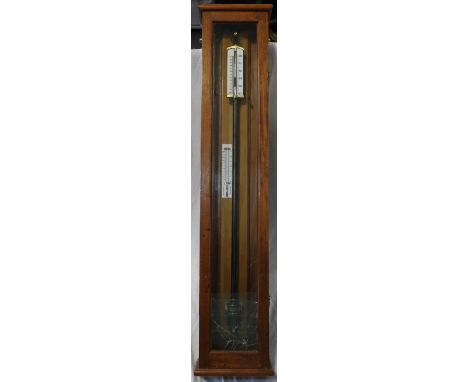 CASED LABORATORY MERCURY BAROMETER 