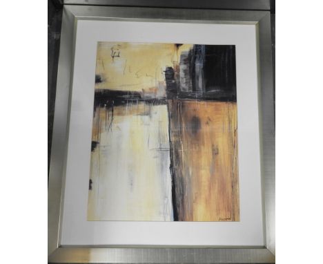 PULHAM MODERN ABSTRACT LARGE PRINT 24X29' 