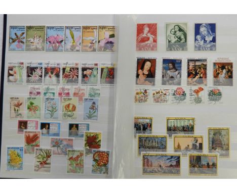 STAMPS - STOCKBOOK WORLD SETS M/U 