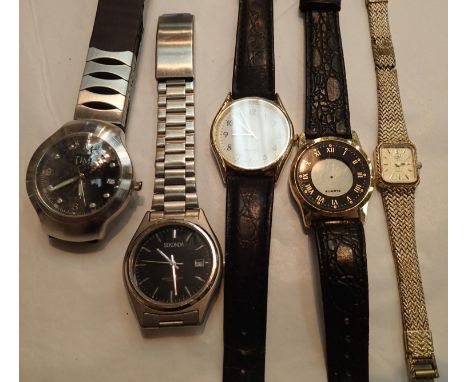 Assorted wristwatches including Sekonda and Rotary. P&amp;P Group 1 (£14+VAT for the first lot and £1+VAT for subsequent lots