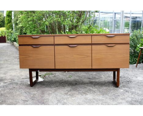 A vintage/retro Ercol style light elm sideboard.* Please Note: A further 500 lots from this sale (which are not available for