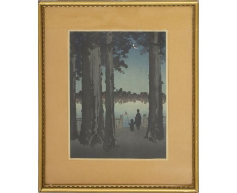 Shoda, Koho (1871-1946) Ueno Park. Farbholzschnitt (l. gebräunt, l. Altersspuren), Verlag Nishinomia (1910-1930). Blattmaß ca