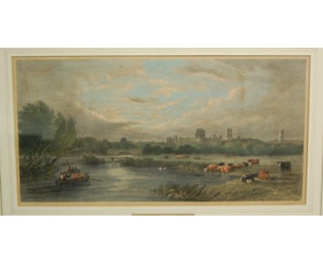 William Westell (1781-1850) - Windsor Castle, King George IVs gate, engraving, published 1827, 22 x 34cm; and two others to i
