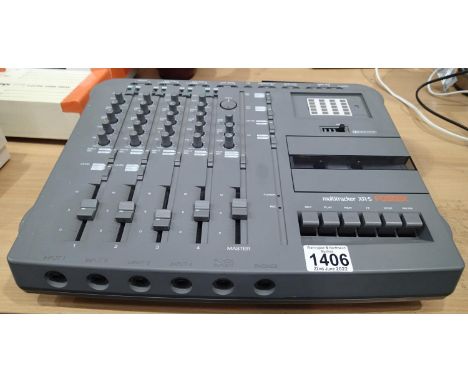 Fostex XR-5 4 track recorder, good condition but no lead, untested. P&amp;P Group 1 (£14+VAT for the first lot and £1+VAT for