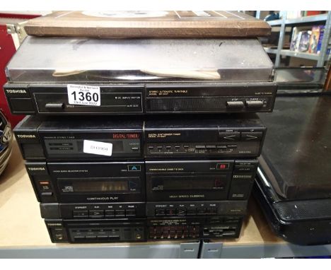 Toshiba S5-3417 stereo amplifier deck. Not available for in-house P&amp;P, contact Paul O'Hea at Mailboxes on 01925 659133 
