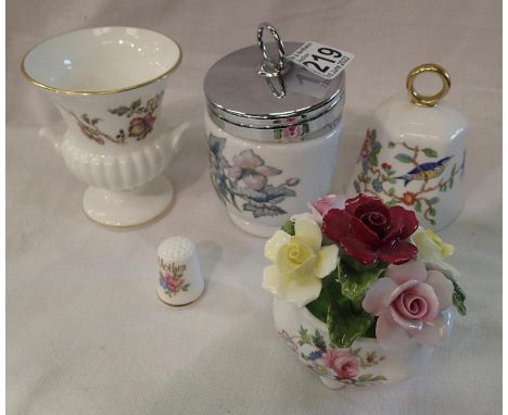 Mixed ceramics including Aynsley, Royal Worcester etc. Not available for in-house P&amp;P, contact Paul O'Hea at Mailboxes on