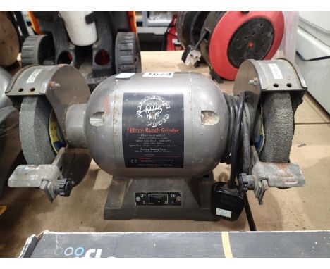 Performance power 150mm bench grinder. Not available for in-house P&amp;P, contact Paul O'Hea at Mailboxes on 01925 659133 