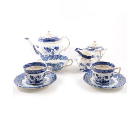 Booths "Real Old Willow" tea service, (30).