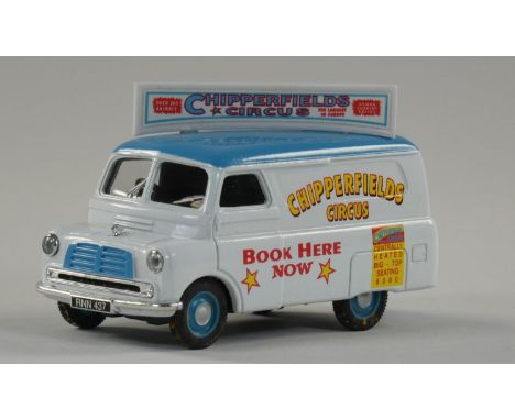 Boxed Corgi classics 'Chipperfields Circus' including- Scammel highwayman with crane (97886), Advance booking vehicle (96905)