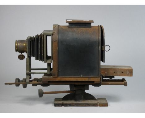 A T.H McAllister M.F.C Optician New York magic lantern projector. 