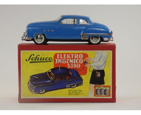 A Schuco Elektro Ingenico 5380 Automobile, boxed, complete with instructions and accessories 