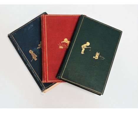 Milne A.A. 'Winnie The Pooh' -  Methuen 1926 first edition, gilt stamped green cloth, together with 'When We Were Very Young'