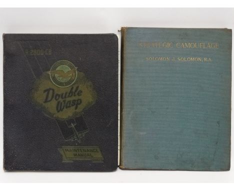 Solomon, S.J., 'Strategic Camouflage' - with numerous illustrations, unjacketed, light blue boards, published by John Murray,