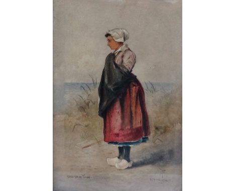 R. T. PRITCHETT Late 19th/early 20th century Fana Kirk Watercolour Signed, titled and dated October 75 lower right Framed and