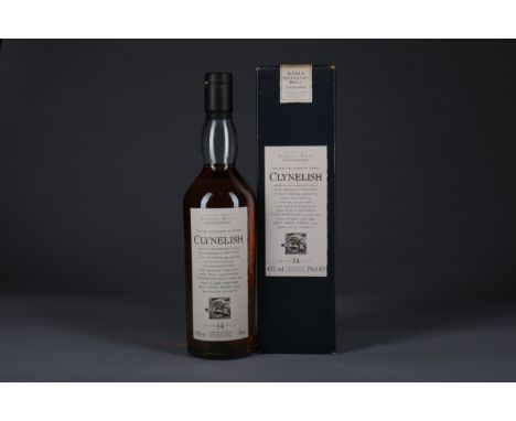 CLYNELISH AGED 14 YEARS FLORA &amp; FAUNA Single Malt Scotch Whisky 70cl, 43% volume, in carton.