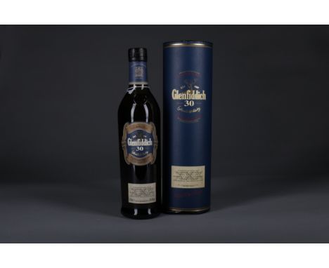 GLENFIDDICH AGED 30 YEARS Single Malt Scotch Whisky 70cl, 40% volume, in tube.