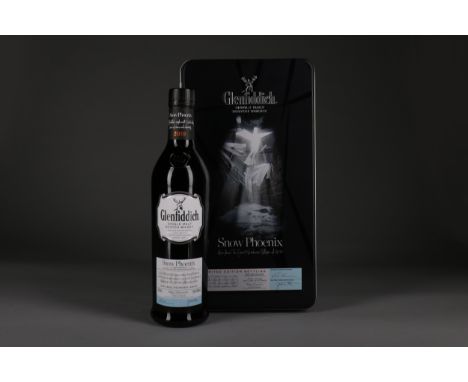 GLENFIDDICH SNOW PHOENIX Single Malt Scotch Whisky 70cl, 47.6% volume, in presentation tin.