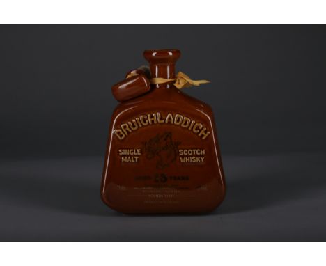 BRUICHLADDICH AGED 15 YEARS DECANTER Single Malt Scotch Whisky 750ml, 43% volume with stopper.