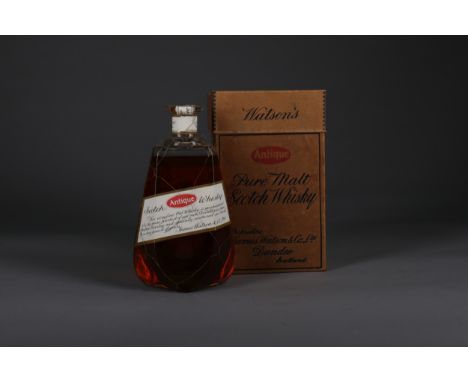 JAMES WATSON &amp; CO LTD ANTIQUE Blended Malt Scotch Whisky No capacity or strength stated, in box.
