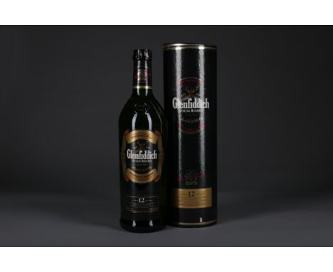 GLENFIDDICH SPECIAL RESERVE AGED 12 YEARS - ONE LITRE Single Malt Scotch Whisky One litre, 40% volume, in tube.