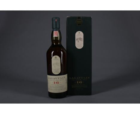LAGAVULIN AGED 16 YEARS WHITE HORSE DISTILLERS Single Malt Scotch Whisky 70cl, 43% volume, in carton.