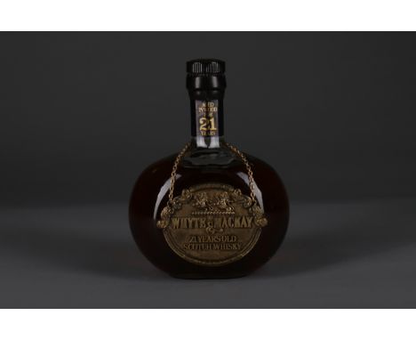 WHYTE &amp; MACKAY 21 YEARS OLD Blended Scotch Whisky 75cl, 43% volume, with certificate of authentication.