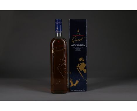 JOHNNIE WALKER QUEST Blended Scotch Whisky 750ml, 40% volume, in carton.