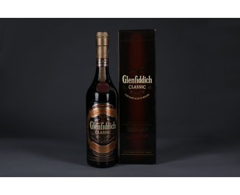 GLENFIDDICH CLASSIC Single Malt Scotch Whisky 700ml, 43% volume, in carton.