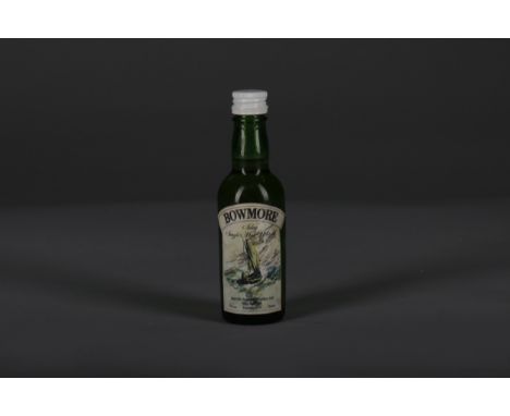 SHERRIFF'S BOWMORE MINIATURE Single Malt Scotch Whisky 1 2/3 fl.oz, 70° proof