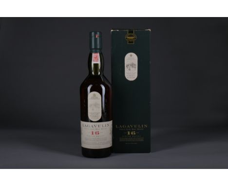 LAGAVULIN AGED 16 YEARS WHITE HORSE DISTILLERS Single Malt Scotch Whisky 70cl, 43% volume, in carton.