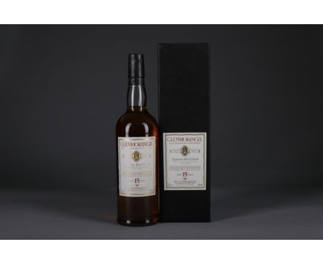 GLENMORANGIE SAUTEERNES WOOD FINISH AGED 15 YEARS Single Malt Scotch Whisky 75cl, 46% volume, in box.