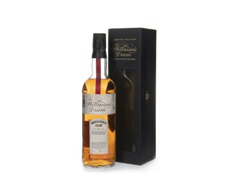BRUICHLADDICH STILLMAN'S DRAM AGED 26 YEARS Single Malt Scotch Whisky 70cl, 45% volume, in box.