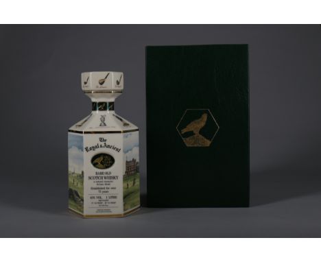 ROYAL AND ANCIENT 20 YEARS OLD - ONE LITRE Blended Scotch Whisky One litre, 43% volume, in box.