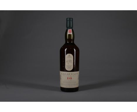 LAGAVULIN AGED 16 YEARS WHITE HORSE DISTILLERS - ONE LITRE Single Malt Scotch Whisky One litre, 43% volume.