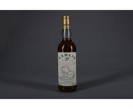 LEDAIG DOUGLAS MURDOCH 20 YEARS OLD Single Malt Scotch Whisky 70cl, 40% volume.