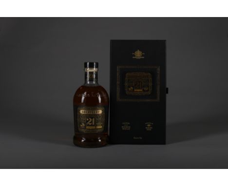 ABERFELDY AGED 21 YEARS Single Malt Scotch Whisky Finished in Madeira casks. 700ml, 40% volume, in box.