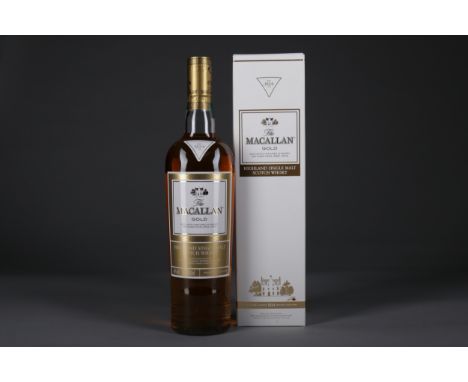 MACALLAN GOLD Single Malt Scotch Whisky Matured in sherry oak casks. 700ml, 40% volume, in carton.