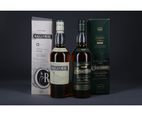 CRAGGANMORE 1987 DISTILLERS EDITION Single Malt Scotch Whisky Finished in port casks, bottled 2001. 70cl, 40% volume, in cart