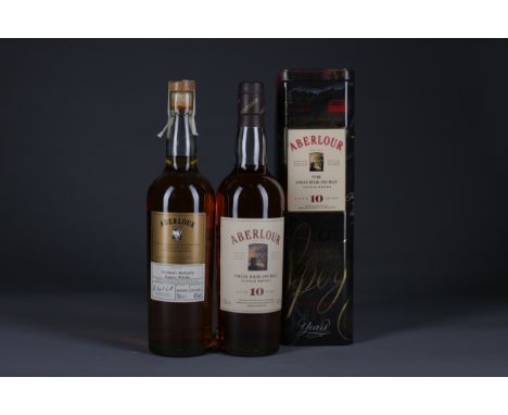 ABERLOUR MILLENNIUM CASK - GRAHAM'S REDCASTLE QUARRY Single Malt Scotch Whisky Contract no. 261/345, bottle no. 69 of 360. 70