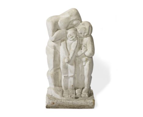 Mordechaï Perelman (Polish, 1901-1955)Maternity plaster 63  x 24 13/16cm (24 13/16 x 9 7/16in).Executed c. 1930Footnotes:Lite