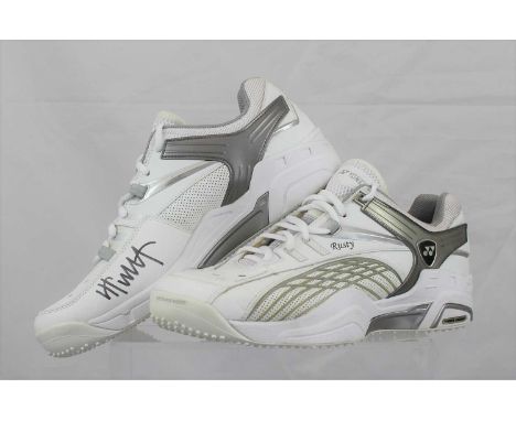 Lleyton Hewitt AM: signed tennis shoes
 
Your chance to step into the shoes of Australian professional tennis player, Yonex l
