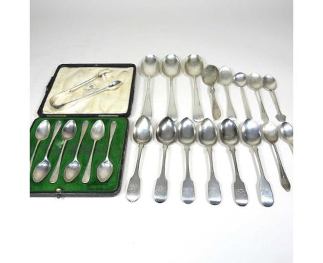 Mappin Webb Cream Sugar Set Silver Plate Boxed Etched Edwardian store with Scoop