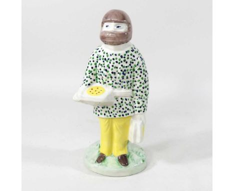 ARR Grayson Perry, CBE, RA, b1960, Key Worker, Design 1, Staffordshire pottery figure, impressed marks, 26cm high, produced f