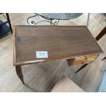 Small Wooden Desk with 2 x Drawers