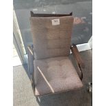 2 x Fabric Upholstered Rocking Chairs