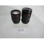 2 x Canon Image Stabilising Lenses